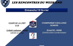 Agenda du week-end !
